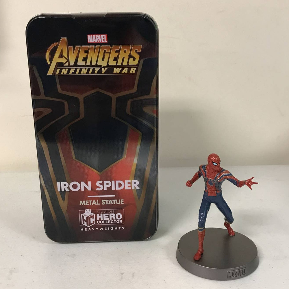Hero Collector Heavyweights Iron Spider Metal Statue, 1:18 Scale Figurine
